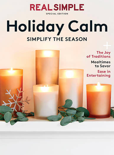 Real Simple: Holiday Calm Magazine
