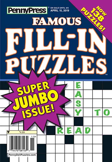 Penny's Famous Fill-In Puzzles Magazine Subscription