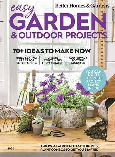 Better Homes & Gardens: Easy Garden & Outdoor Projects