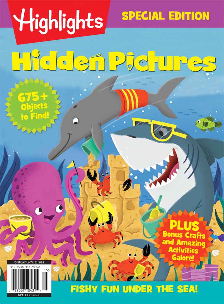 Highlights Hidden Pictures: Fishy Fun Under the Sea