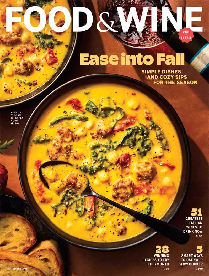 Food & Wine Magazine Subscription