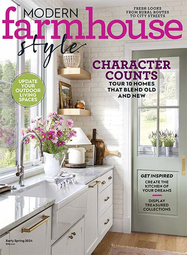Modern Farmhouse Style Early Spring 2024