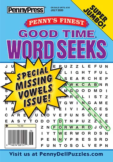 Penny's Finest Good Time Word Seeks Magazine Subscription