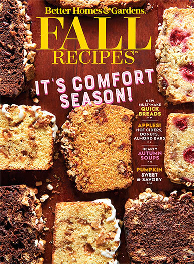 Better Homes & Gardens: Best Fall Recipes Issue