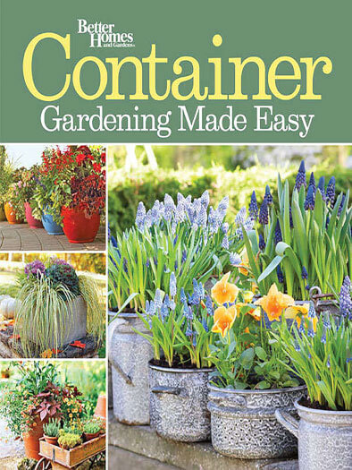 Better Homes and Gardens: Container Gardening Made Easy